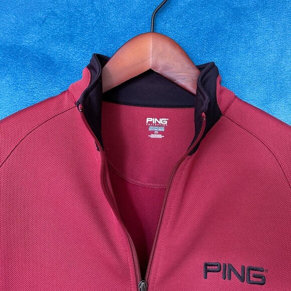 PING Performance Dynamics Full-Zip Golf Fleece, M - Picture 3 of 3